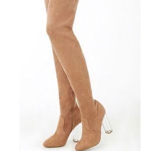 Forever 21 high knee boots